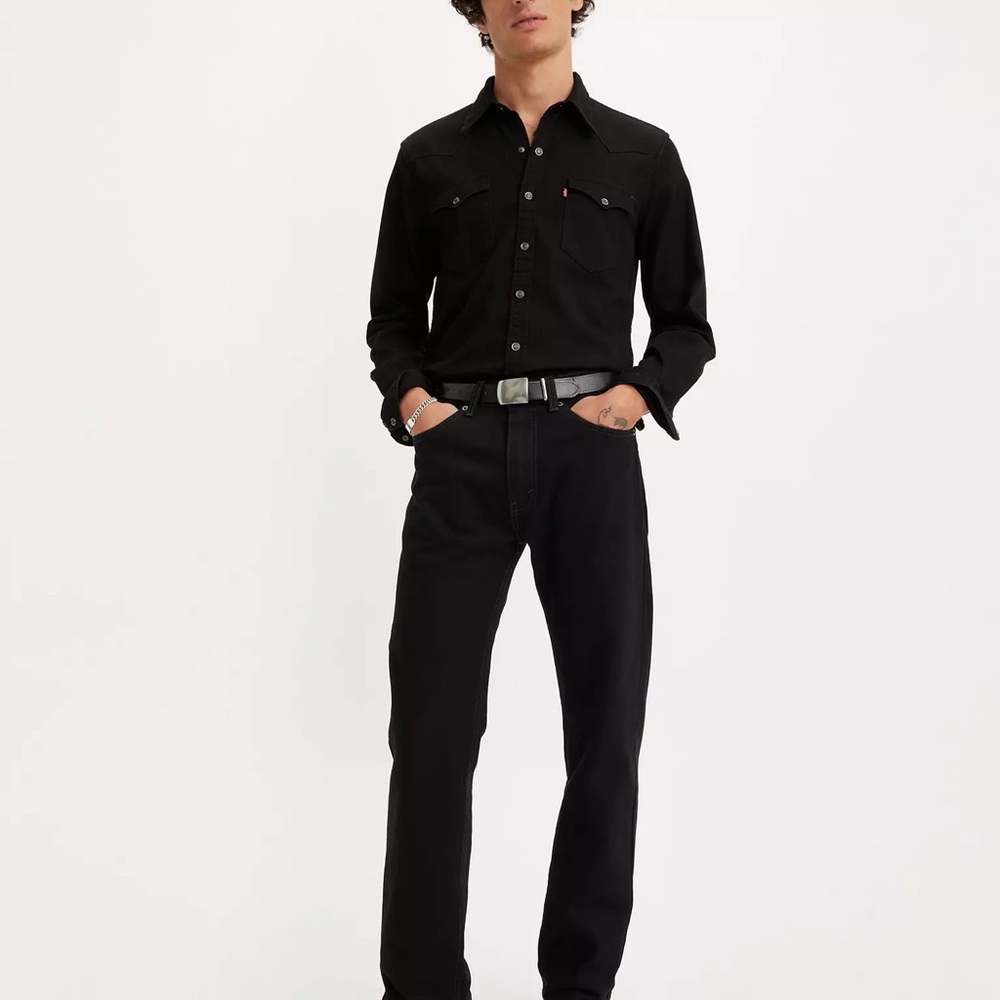 Men's Black Levi Jeans